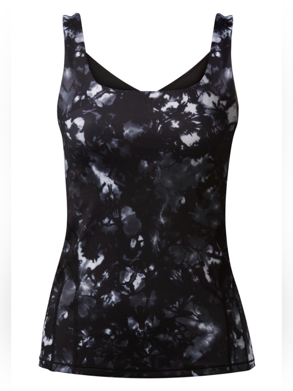 Black and White Lululemon Tank Top